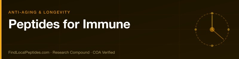 Peptides for Immune Support research guide