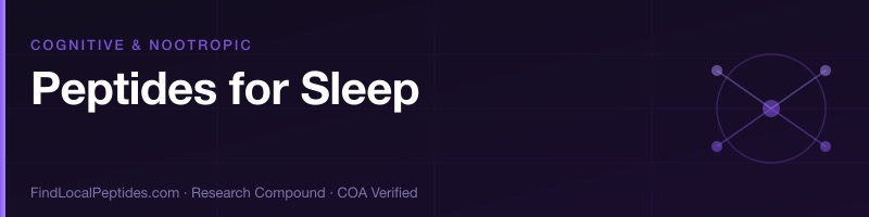 Peptides for Sleep research guide